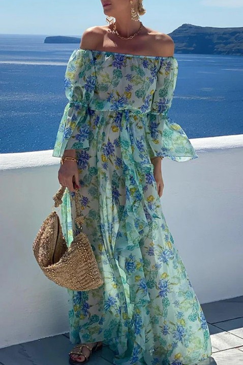 Rochie CHILVIRZA, Culoare: verde, IVET.RO - Reduceri de până la -80%