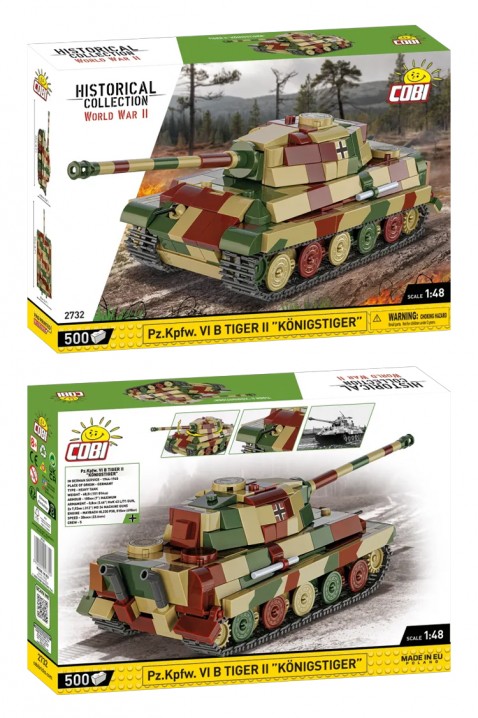 Set de construcție Cobi tanc Tiger II „Königstiger” - piese 500IVET.RO - Reduceri de până la -80%
