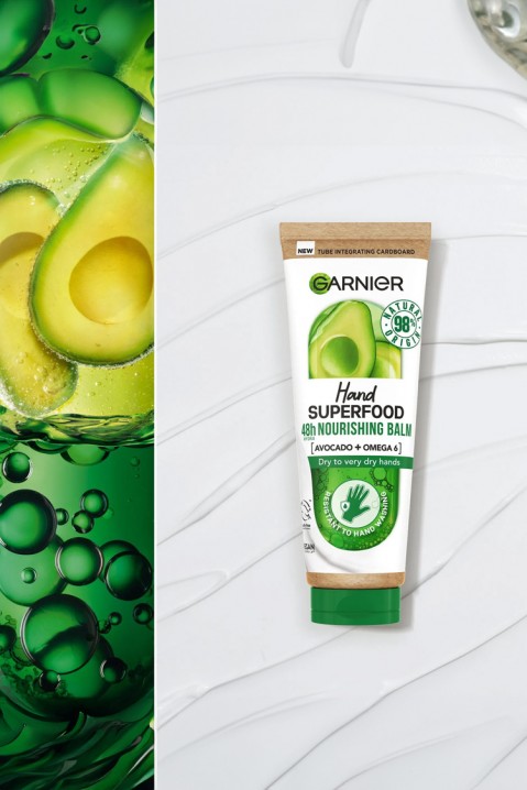 Cremă hidratantă pentru mâini GARNIER Hand Avocado SuperfoodIVET.RO - Reduceri de până la -80%