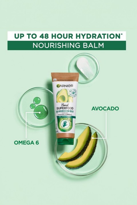 Cremă hidratantă pentru mâini GARNIER Hand Avocado SuperfoodIVET.RO - Reduceri de până la -80%