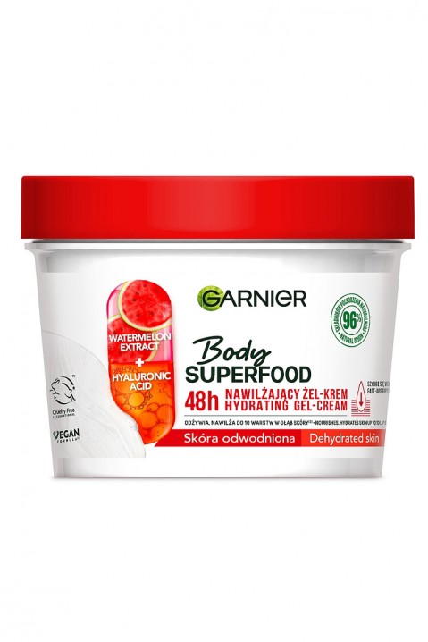 Gel nutritiv pentru corp GARNIER Body SuperFood 48hIVET.RO - Reduceri de până la -80%