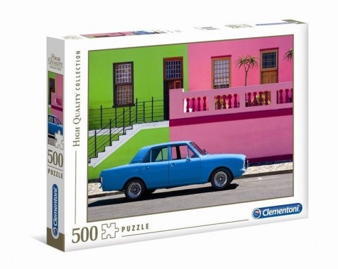 Puzzle Clementoni de 500 piese - Mașină albastrăIVET.RO - Reduceri de până la -80%