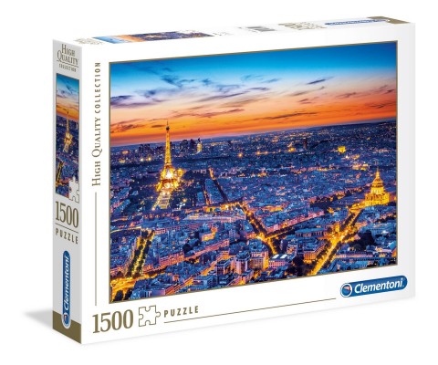 Puzzle Clementoni de 1500 de piese - Vedere spre ParisIVET.RO - Reduceri de până la -80%