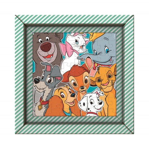 Puzzle pentru copii Clementoni Frame Me Up 60 de piese - Animalele DisneyIVET.RO - Reduceri de până la -80%
