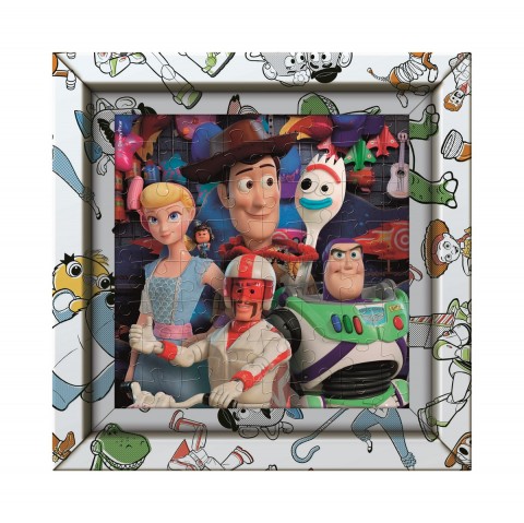 Puzzle pentru copii Clementoni Frame Me Up 60 de piese - Toy Story 4IVET.RO - Reduceri de până la -80%