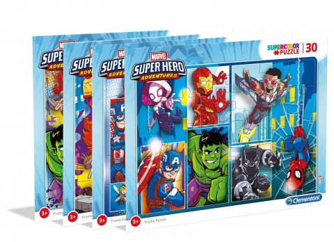 Puzzle pentru copii Clementoni 30 de piese - Supereroii MarvelIVET.RO - Reduceri de până la -80%