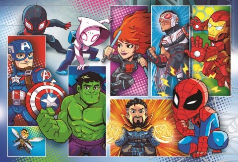 Puzzle pentru copii Clementoni cu 24 de piese maxi - Supereroii MarvelIVET.RO - Reduceri de până la -80%