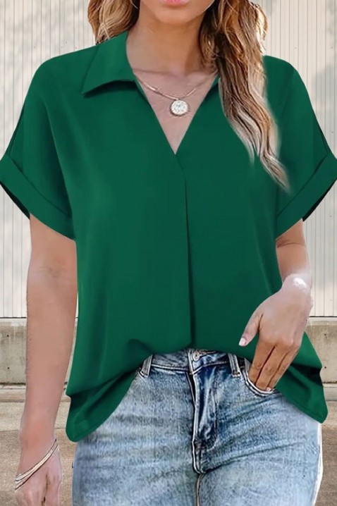 Bluză damă EURELZA GREEN, Culoare: verde, IVET.RO - Reduceri de până la -80%