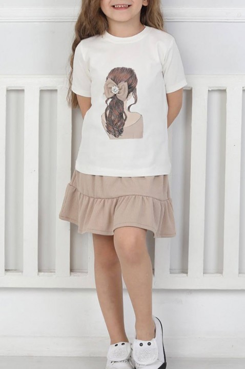 Set copii LIMBERTI BEIGE, Culoare: bej, IVET.RO - Reduceri de până la -80%