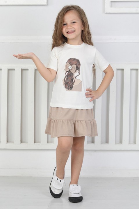 Set copii LIMBERTI BEIGE, Culoare: bej, IVET.RO - Reduceri de până la -80%