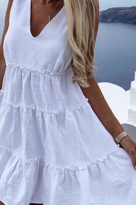 Rochie LERMIOFA WHITE, Culoare: alb, IVET.RO - Reduceri de până la -80%