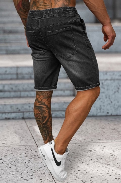Pantaloni scurți pentru bărbați ZIRVENZO BLACK, Culoare: negru, IVET.RO - Reduceri de până la -80%
