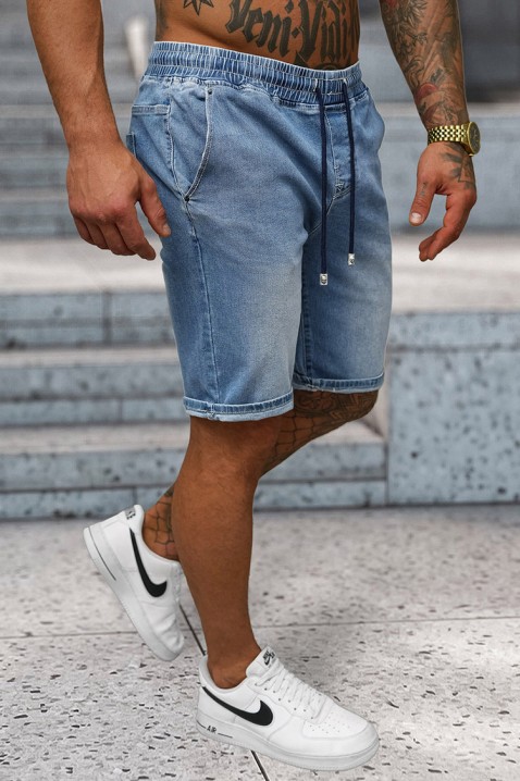 Pantaloni scurți pentru bărbați ZIRVENZO BLUE, Culoare: albastru, IVET.RO - Reduceri de până la -80%