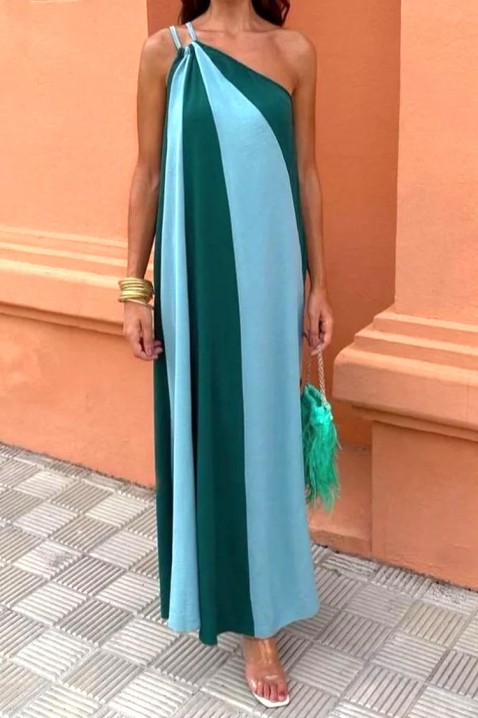 Rochie SABERINA BLUE, Culoare: verde închis,albastru deschis, IVET.RO - Reduceri de până la -80%