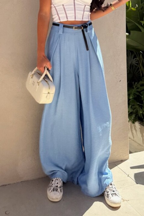 Pantaloni OVELZA BLUE, Culoare: albastru, IVET.RO - Reduceri de până la -80%