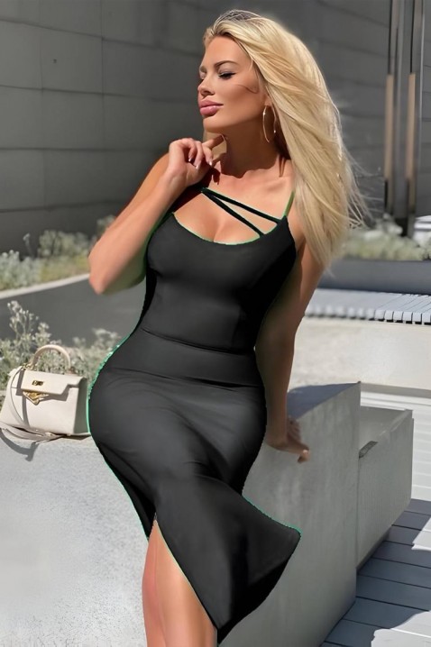 Rochie PERLANA BLACK, Culoare: negru, IVET.RO - Reduceri de până la -80%