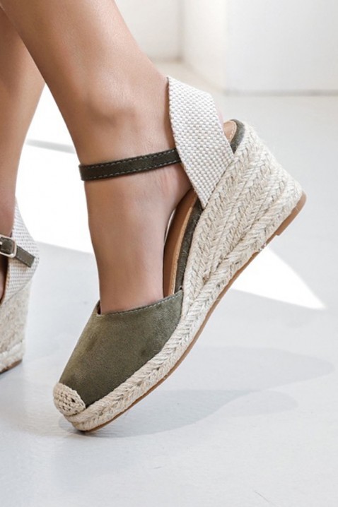 Sandale damă TAVALGA KHAKI, Culoare: khaki, IVET.RO - Reduceri de până la -80%