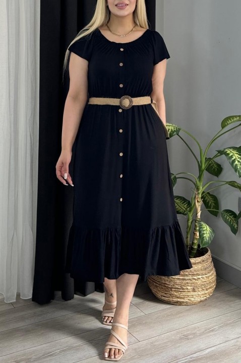 Rochie DEORMENA, Culoare: negru, IVET.RO - Reduceri de până la -80%