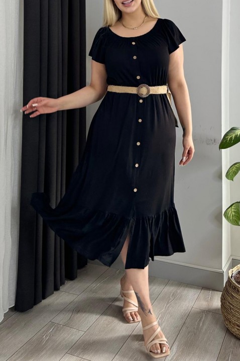 Rochie DEORMENA, Culoare: negru, IVET.RO - Reduceri de până la -80%