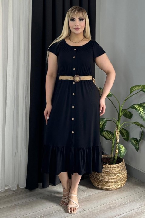 Rochie DEORMENA, Culoare: negru, IVET.RO - Reduceri de până la -80%