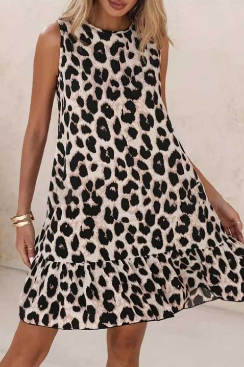 Rochie SKUVERZA, Culoare: leopard, IVET.RO - Reduceri de până la -80%