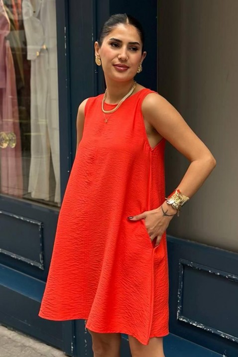 Rochie PURLEVA RED, Culoare: roșu, IVET.RO - Reduceri de până la -80%