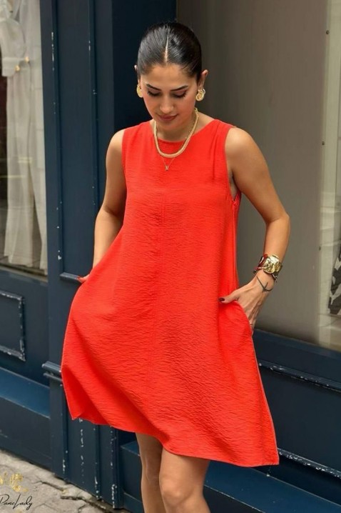 Rochie PURLEVA RED, Culoare: roșu, IVET.RO - Reduceri de până la -80%