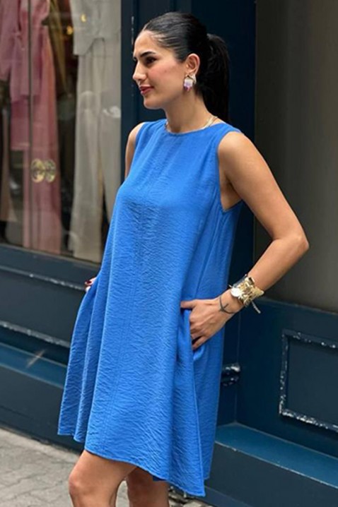 Rochie PURLEVA BLUE, Culoare: albastru, IVET.RO - Reduceri de până la -80%