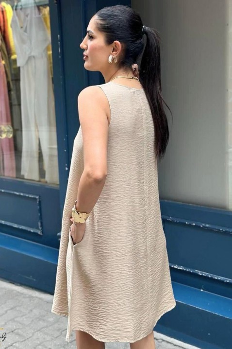 Rochie PURLEVA BEIGE, Culoare: bej, IVET.RO - Reduceri de până la -80%