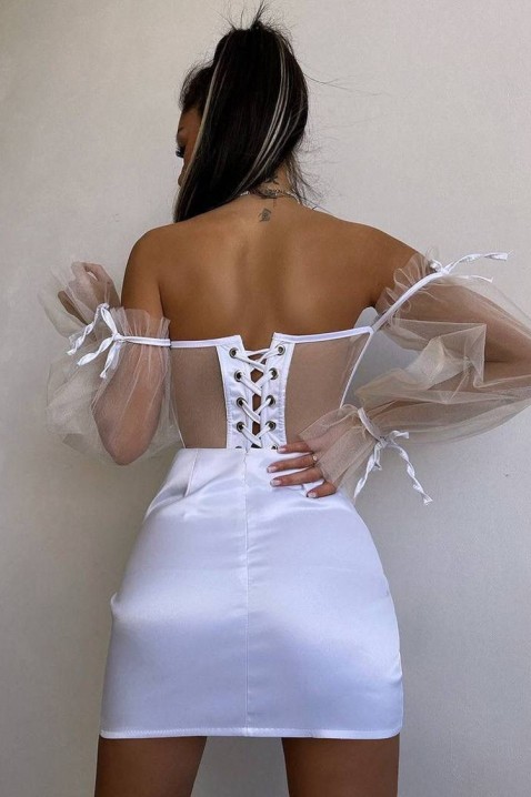 Rochie MIRVOLZA WHITE, Culoare: alb, IVET.RO - Reduceri de până la -80%