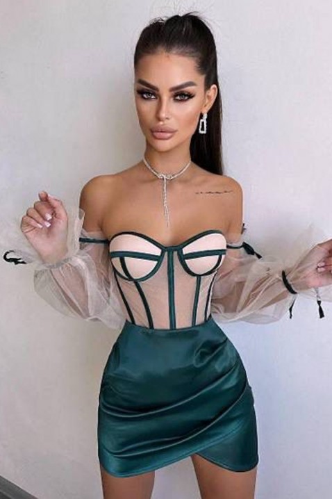 Rochie MIRVOLZA GREEN, Culoare: verde, IVET.RO - Reduceri de până la -80%