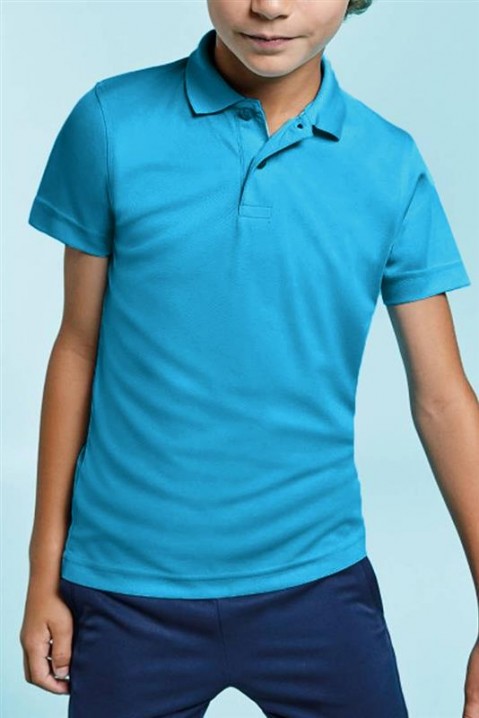 Tricou copii PEGASO TURQUA, Culoare: turcoaz, IVET.RO - Reduceri de până la -80%