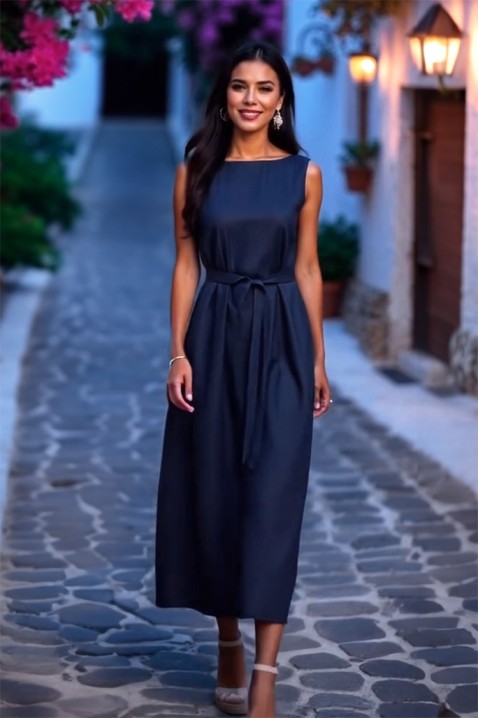 Rochie SIOVELA NAVY, Culoare: bleumarin, IVET.RO - Reduceri de până la -80%