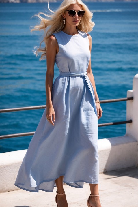 Rochie SIOVELA SKY, Culoare: albastru deschis, IVET.RO - Reduceri de până la -80%