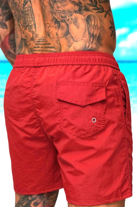 Pantaloni scurți de înot bărbați BELIRONZO RED, Culoare: roșu, IVET.RO - Reduceri de până la -80%