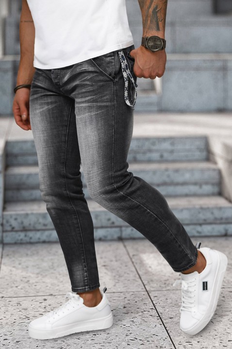 Blugi DENIMZO BLACK, Culoare: negru, IVET.RO - Reduceri de până la -80%