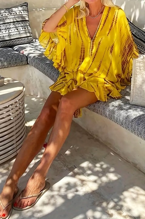 Rochie YOANINA, Culoare: galben, IVET.RO - Reduceri de până la -80%