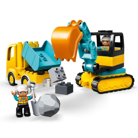 10931 | Camion și excavator pe șenileIVET.RO - Reduceri de până la -80%