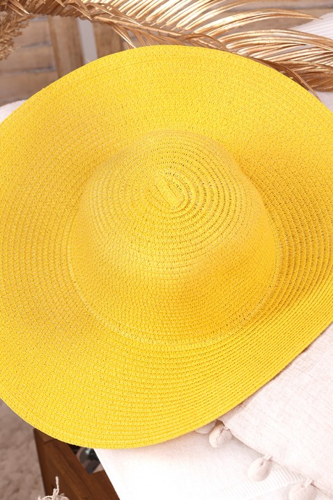 Pălărie HATANA YELLOW, Culoare: galben, IVET.RO - Reduceri de până la -80%