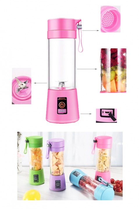 Blender portabil fără cablu BLENZORVO, Culoare: multicolor, IVET.RO - Reduceri de până la -80%