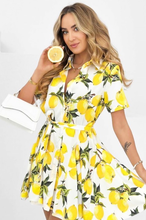 Rochie LIMONENA, Culoare: galben,multicolor, IVET.RO - Reduceri de până la -80%