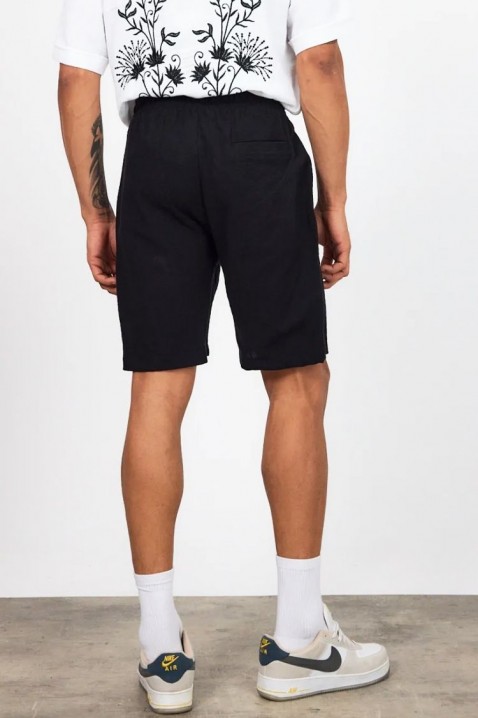 Pantaloni scurți pentru bărbați JOLFO BLACK, Culoare: negru, IVET.RO - Reduceri de până la -80%