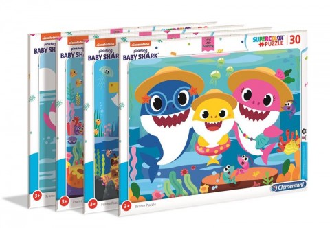 Puzzle pentru copii Clementoni 30 de piese - Baby SharkIVET.RO - Reduceri de până la -80%
