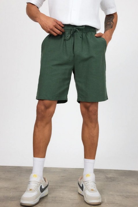 Pantaloni scurți pentru bărbați JOLFO GREEN, Culoare: verde, IVET.RO - Reduceri de până la -80%