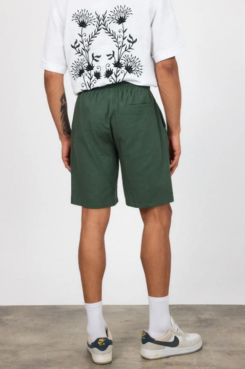 Pantaloni scurți pentru bărbați JOLFO GREEN, Culoare: verde, IVET.RO - Reduceri de până la -80%