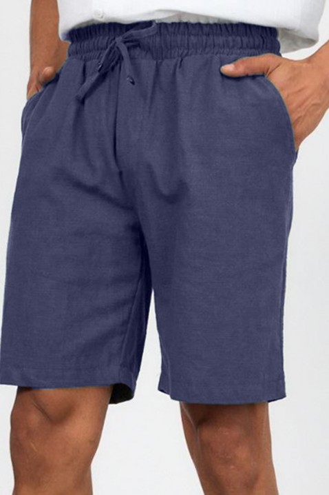 Pantaloni scurți pentru bărbați JOLFO NAVY, Culoare: bleumarin, IVET.RO - Reduceri de până la -80%