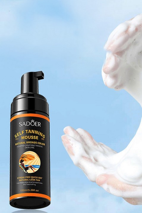 Mousse autobronzant pentru corp SADOER Tanning MousseIVET.RO - Reduceri de până la -80%