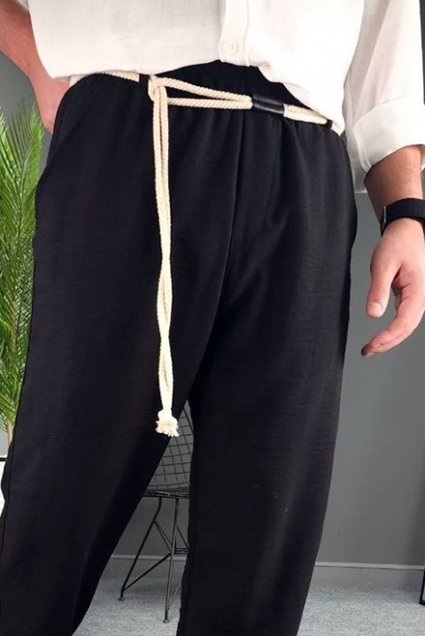 Pantaloni bărbați HIODO BLACK, Culoare: negru, IVET.RO - Reduceri de până la -80%