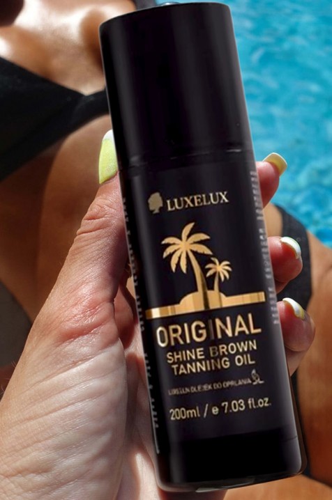 Ulei pentru bronzare LUXELUX Shine BrownIVET.RO - Reduceri de până la -80%