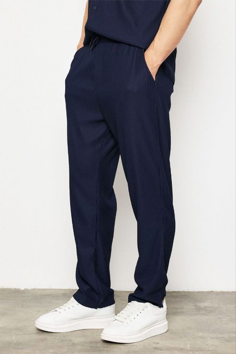 Pantaloni bărbați KRENFO NAVY, Culoare: bleumarin, IVET.RO - Reduceri de până la -80%